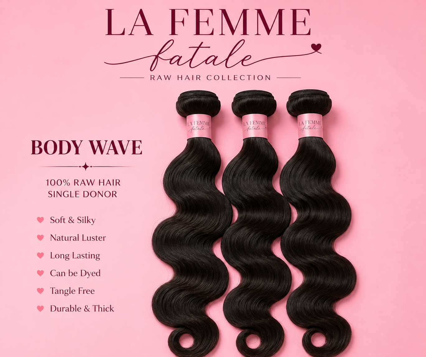 Raw Hair Bundles